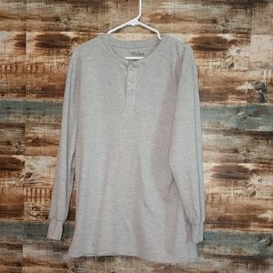 🌟 3 for $15 Deal! 🌟Galaxy by Harvic gray long sleeve shirt XL